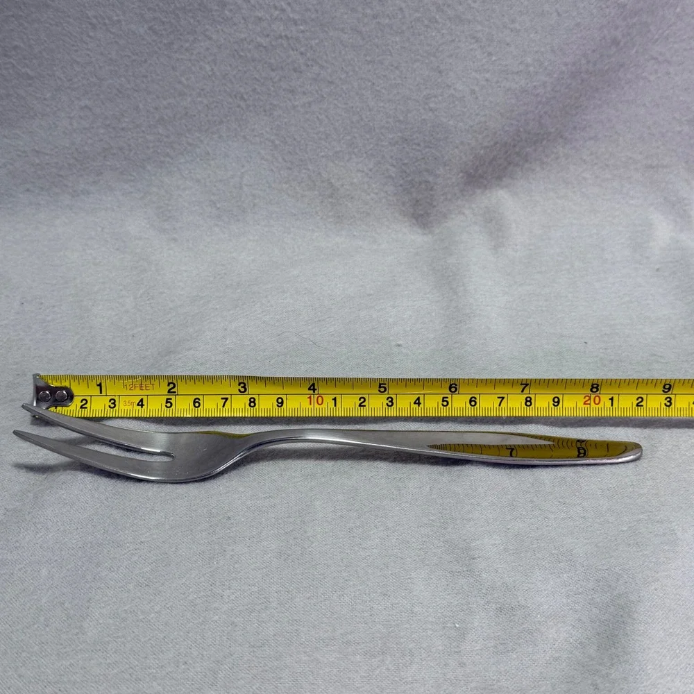 Easterling Chandelle Serving Fork Tuscan Ware Stainless Mid Century 8.5